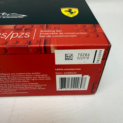 New Lego Ferrari F2004 & Michael Schumacher  Building Set for Adults 11375