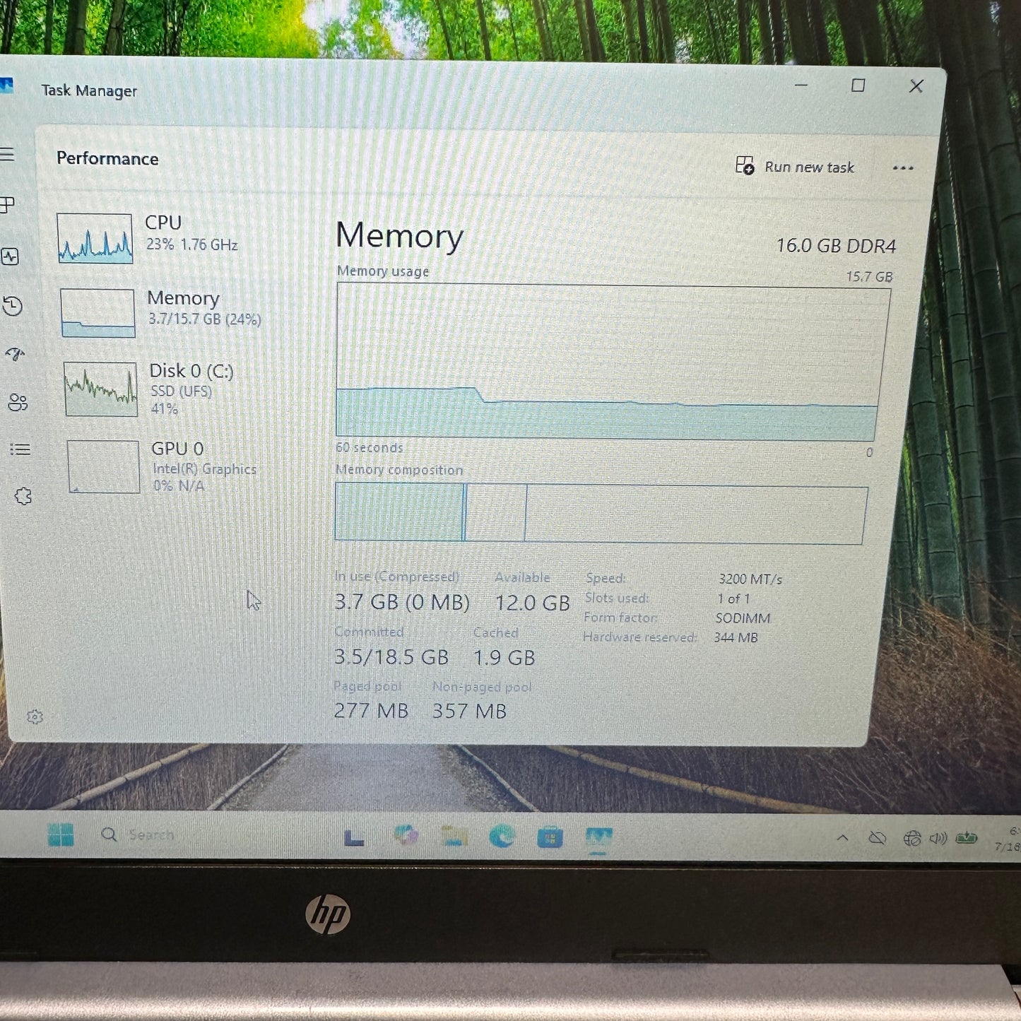 HP Laptop N3LJ1MA 14" N150 800Mhz 16GB RAM 128GB SSD