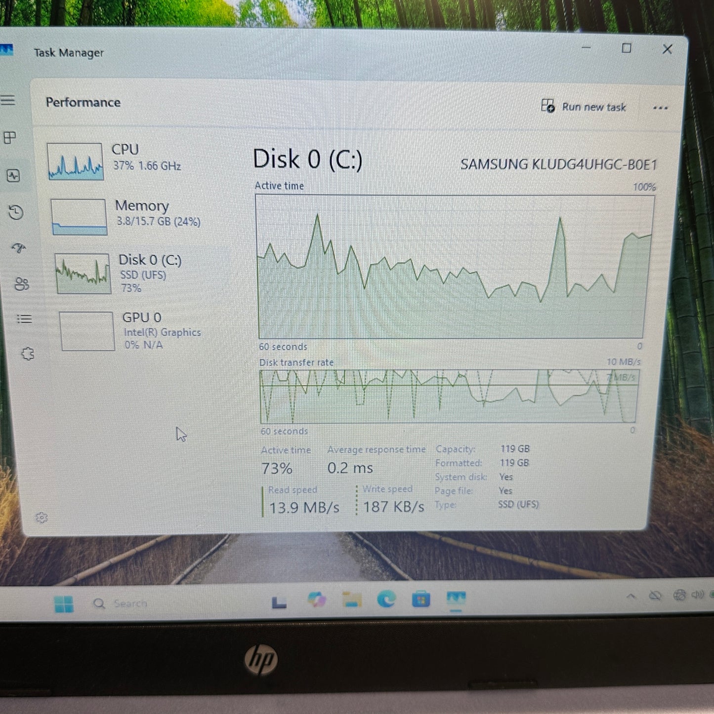 HP Laptop N3LJ1MA 14" N150 800Mhz 16GB RAM 128GB SSD
