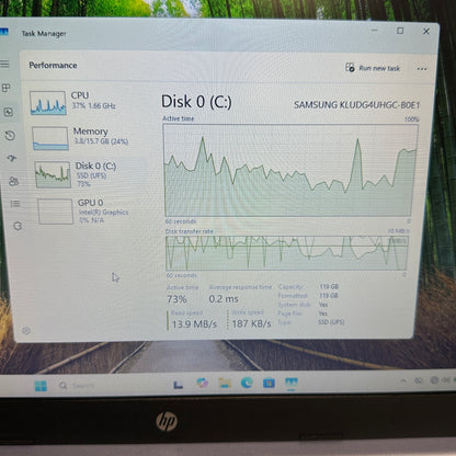 HP Laptop N3LJ1MA 14" N150 800Mhz 16GB RAM 128GB SSD