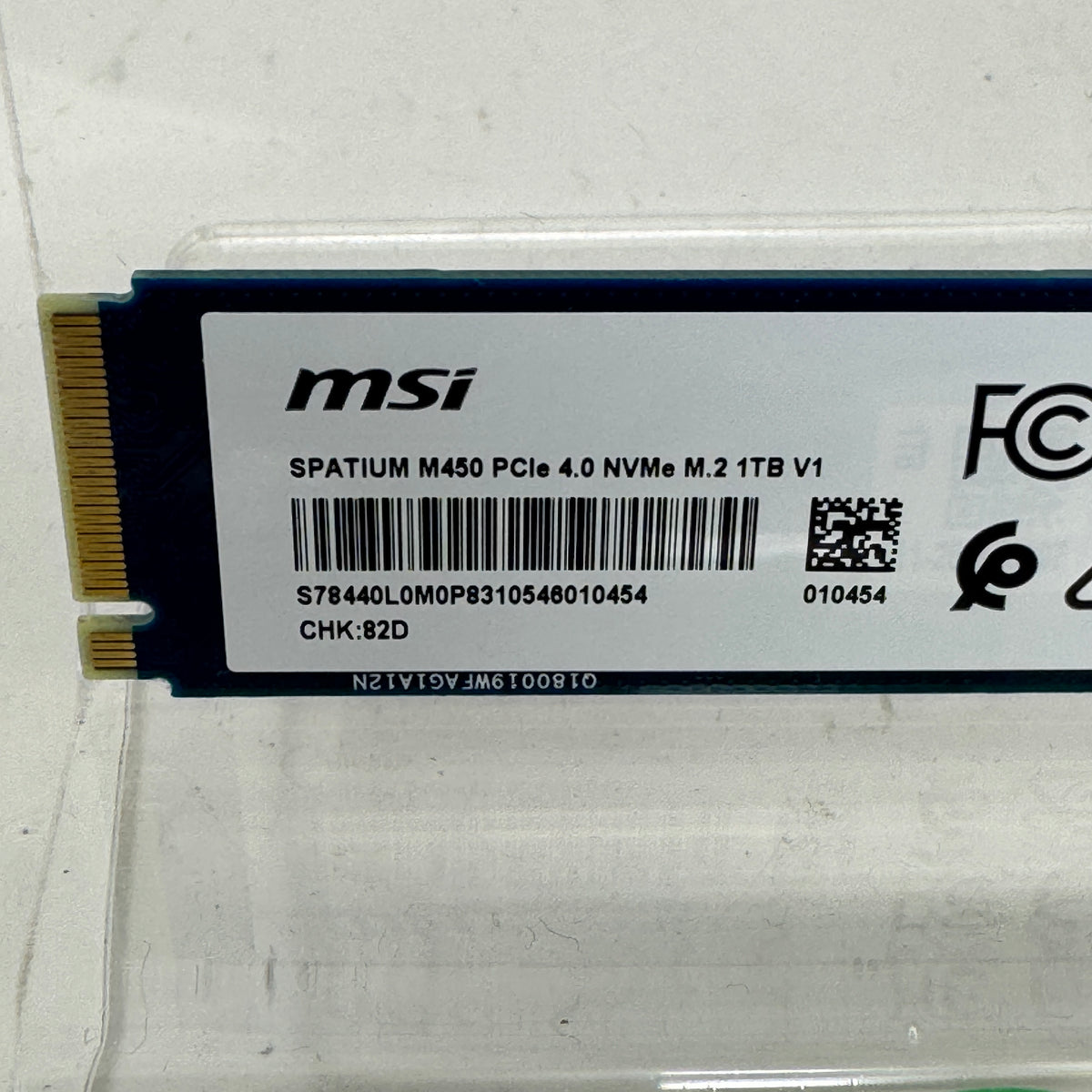 MSI SPATIUM M450 1TB M.2 2280 NVMe PCIe Internal SSD