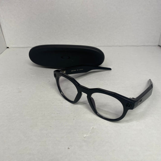 Oakley Meta HSTN AI Smart Glasses Matte Black Clear Lens 12MP 32GB OW8002