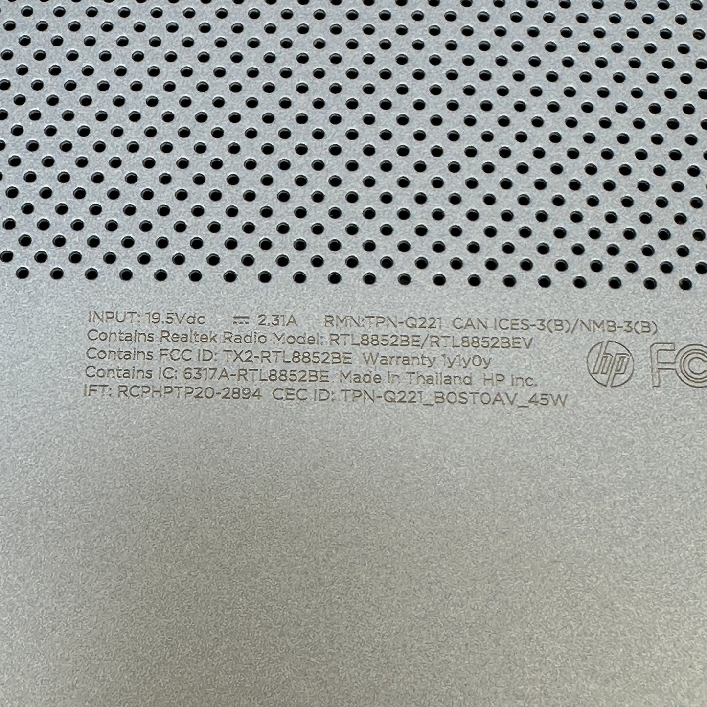 HP Laptop N3LJ1MA 14" N150 800Mhz 16GB RAM 128GB SSD