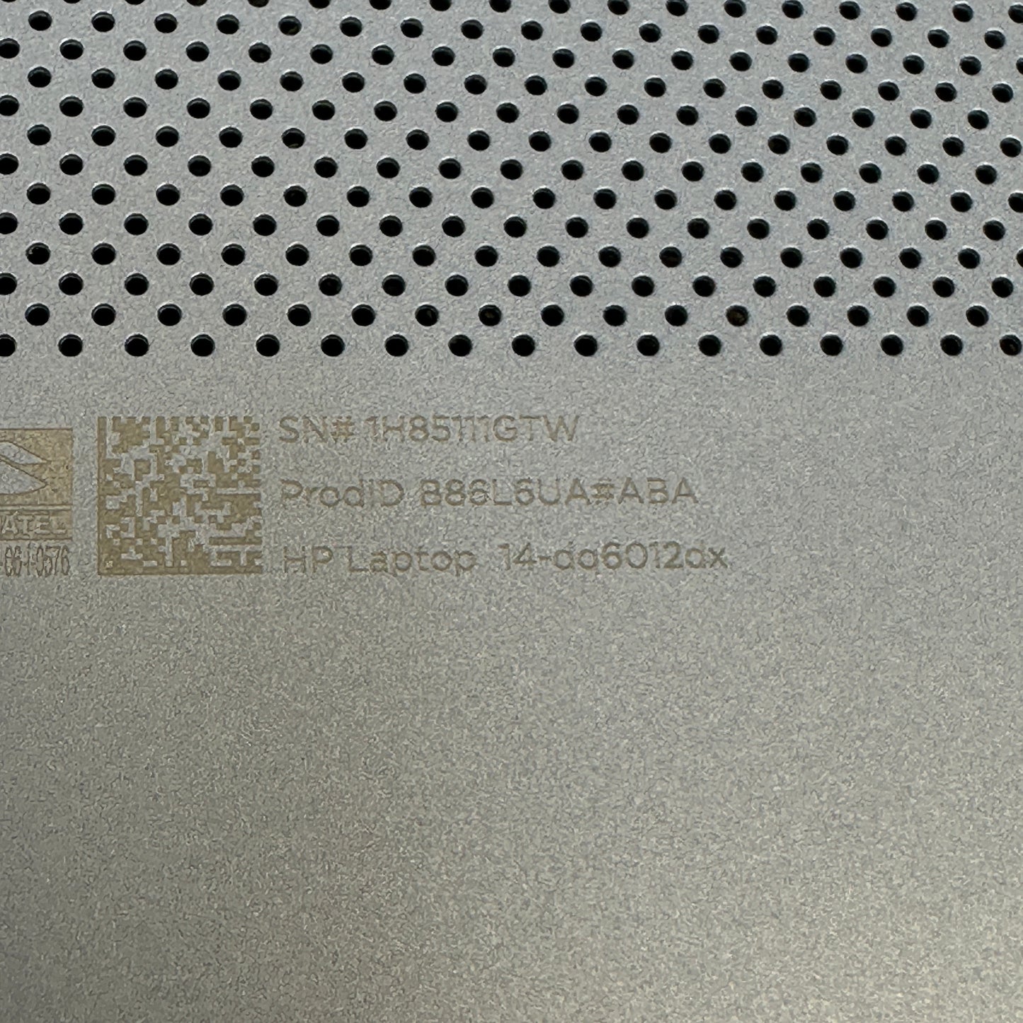 HP Laptop N3LJ1MA 14" N150 800Mhz 16GB RAM 128GB SSD