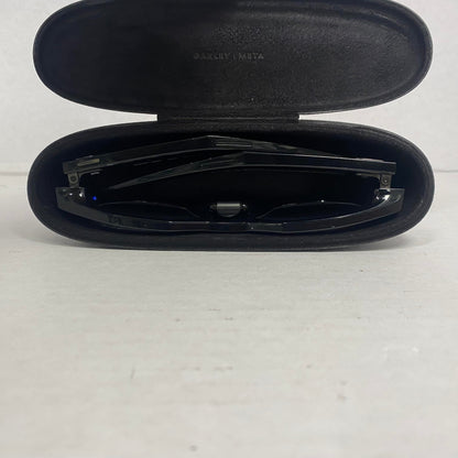 Oakley Meta HSTN AI Smart Glasses Matte Black Clear Lens 12MP 32GB OW8002