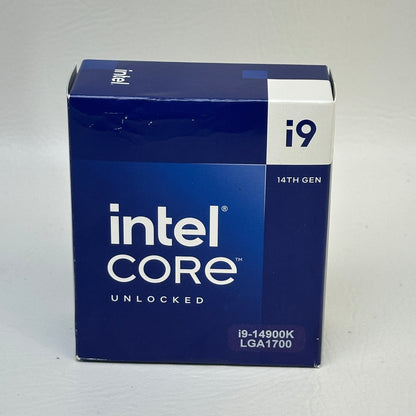Intel i9- 14900K 6.0 GHz 24 Core BX8071514900K 32 Thread LGA 1700