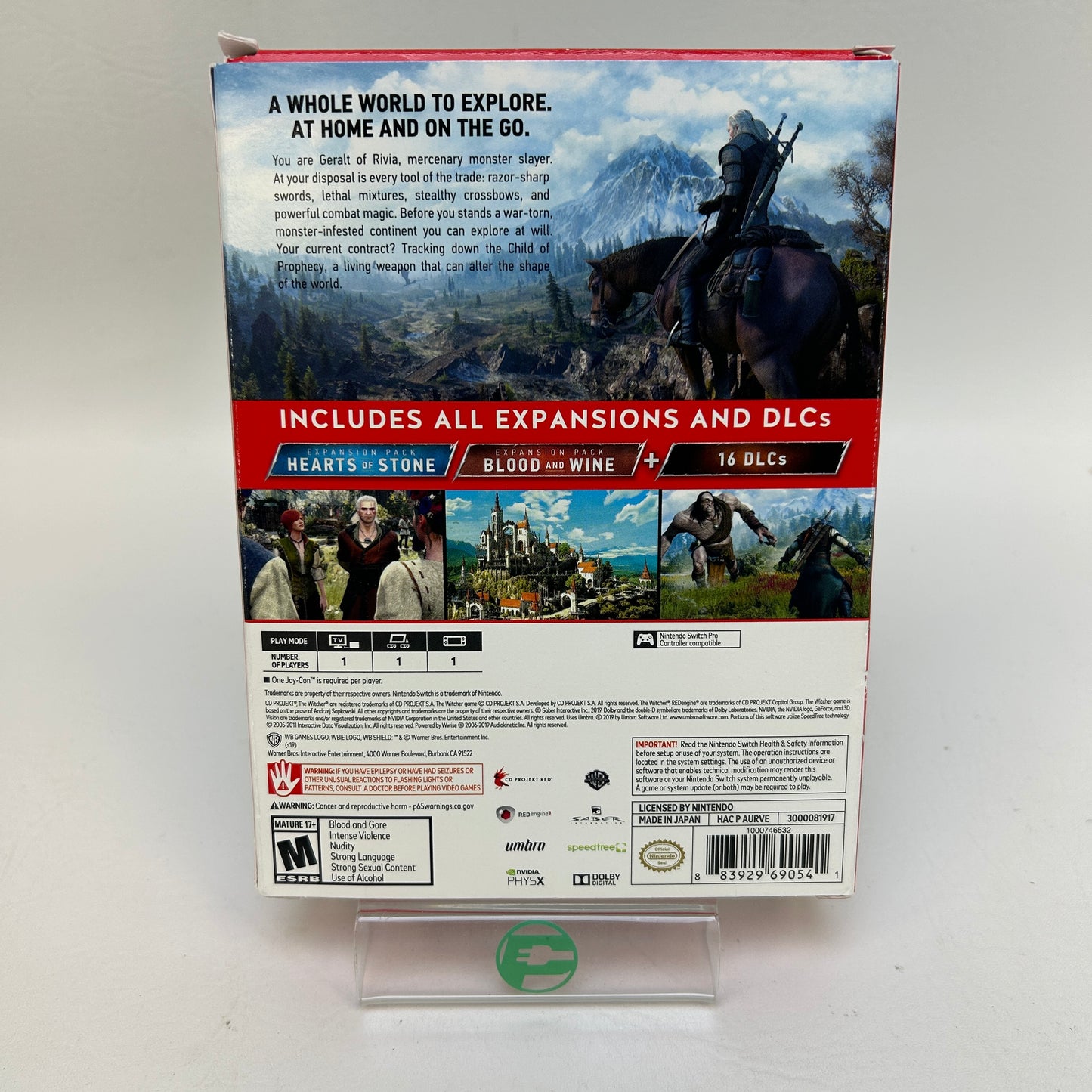 Witcher 3 Wild Hunt Complete Edition (Nintendo Switch, 2019)