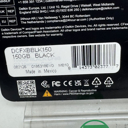 New Delkin Black 150GB 1725MB/s CFexpress Type B Memory Card