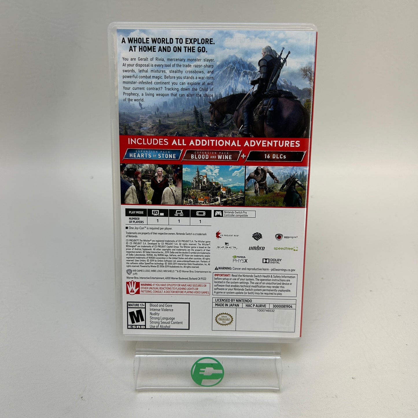 Witcher 3 Wild Hunt Complete Edition (Nintendo Switch, 2019)