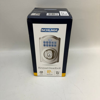 New Schlage FBE365 V Cam 619 ACC Camelot Keypad Deadbolt 901364
