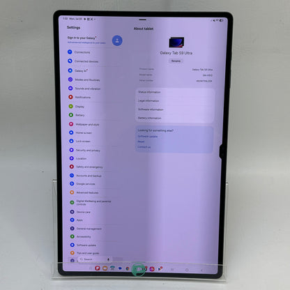 WiFi Only Samsung Galaxy Tab S9 Ultra 14.6" 512GB Graphite SM-X910