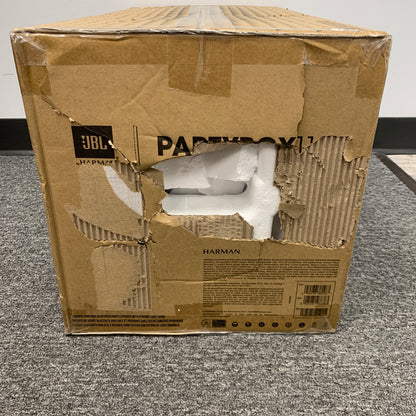 New JBL PartyBox 110 Portable Party Speaker Black JBLPARTYBOX110AM