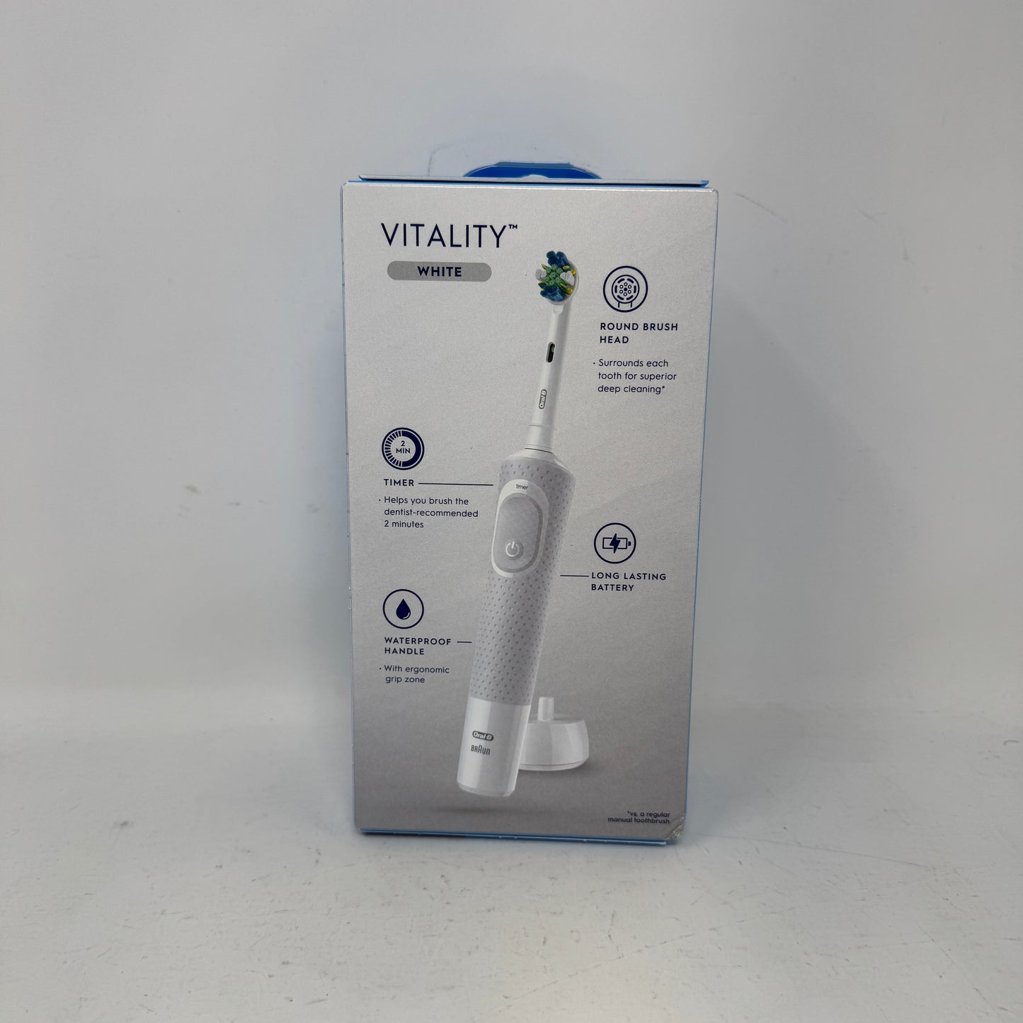 New Oral-B Vitality FlossAction Rechargeable Electric Toothbrush 6691