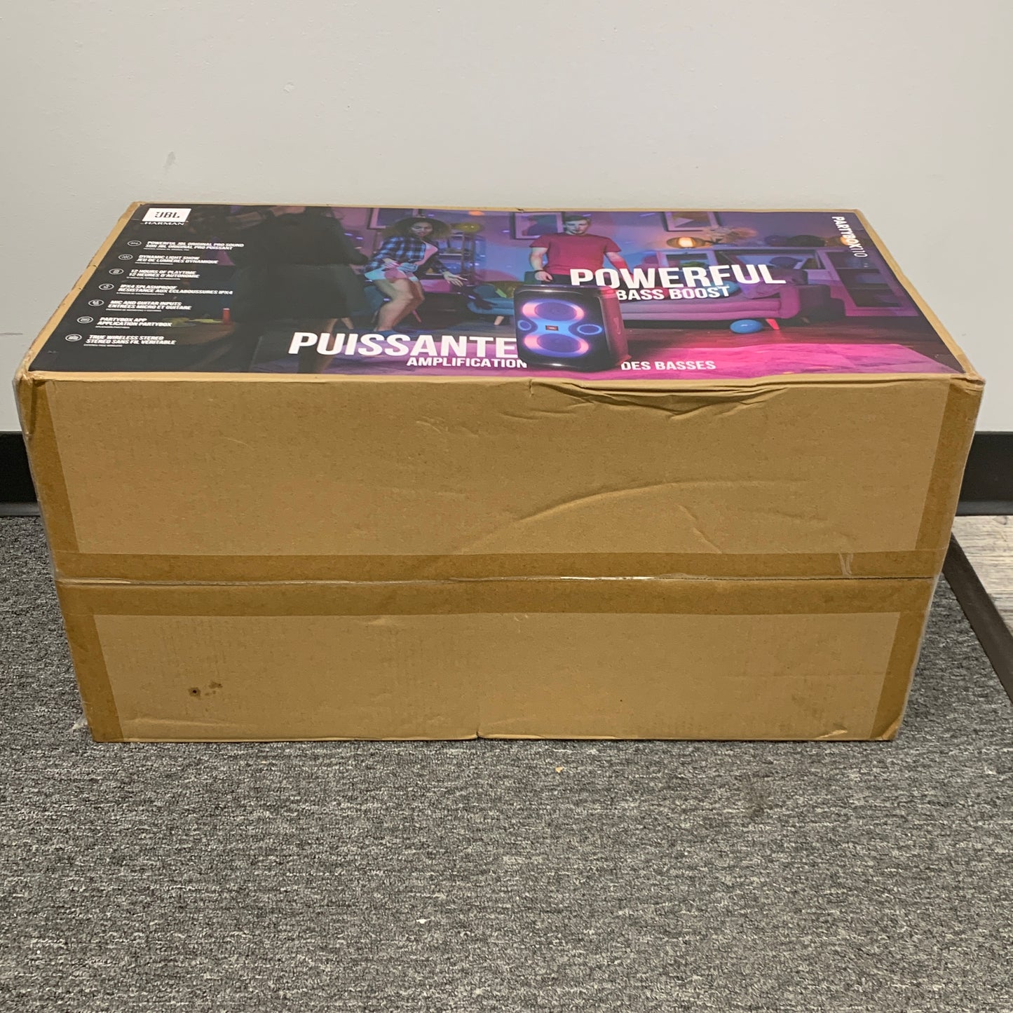 New JBL PartyBox 110 Portable Party Speaker Black JBLPARTYBOX110AM