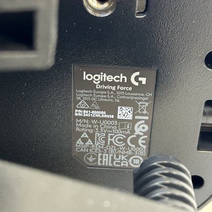 Logitech G920 Driving Force Steering Wheel & Pedals Black W-U0003 