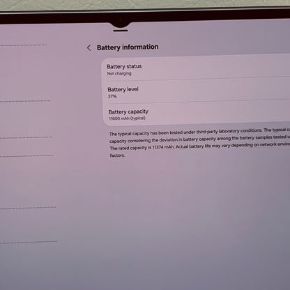 WiFi Only Samsung Galaxy Tab S11 Ultra 14.6" 256GB Gray SM-X930