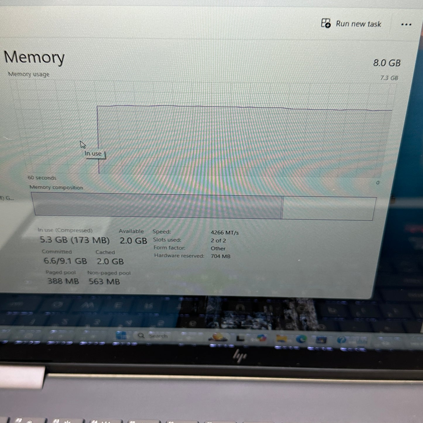 HP Envy x360 2-IN-1 15.6" Ryzen 5 7530U 2.0GHz 8GB RAM 256GB SSD