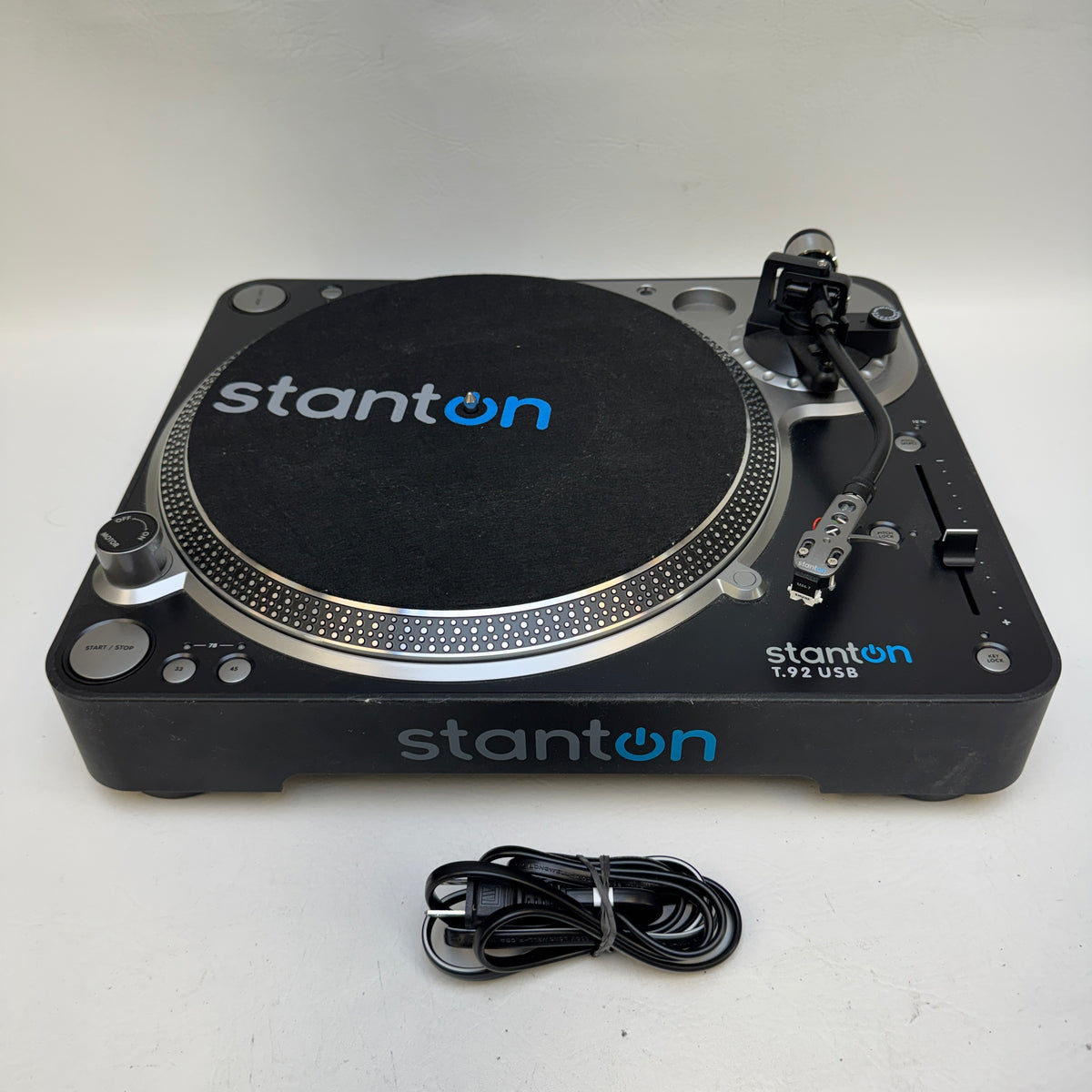 Stanton T.92 USB Direct Drive DJ Turntable Black