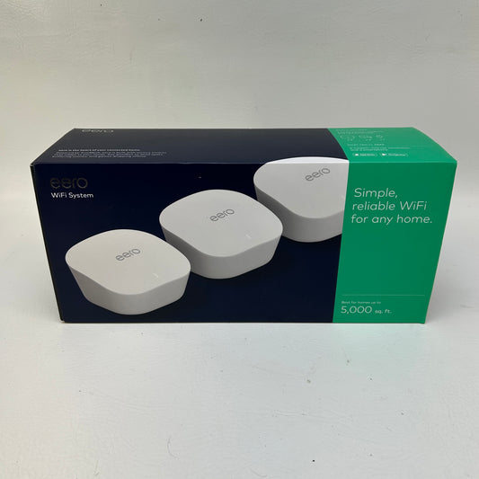 New Eero J010311 Whole-Home Wi-Fi Systems Pack of 3