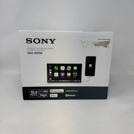 New Sony XAV-AX150 Digital Media Receiver 6.95" Touchscreen