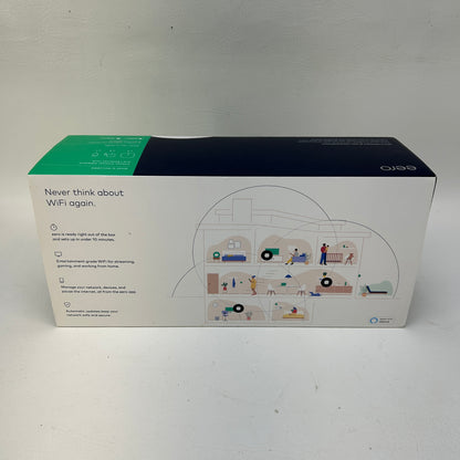 New Eero J010311 Whole-Home Wi-Fi Systems Pack of 3