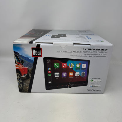 New Dual Electronics DMCPA10W 10.1" Floating Touchscreen Bluetooth Car Receiver