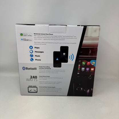 New Dual Electronics DMCPA10W 10.1" Floating Touchscreen Bluetooth Car Receiver