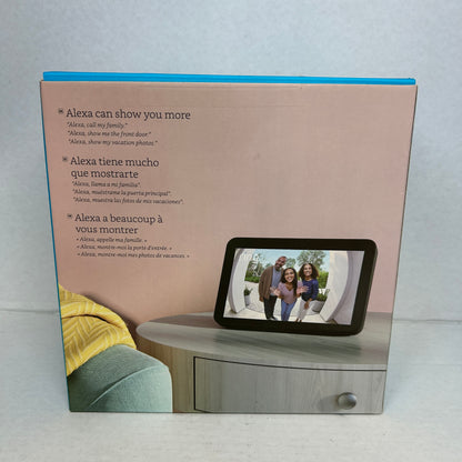 Echo Show 8 2nd Gen Smart Speaker A8H3N2 Charcoal