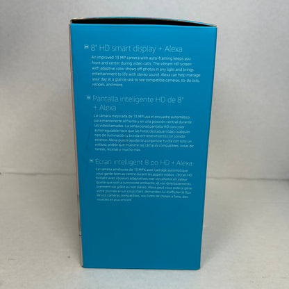 Echo Show 8 2nd Gen Smart Speaker A8H3N2 Charcoal