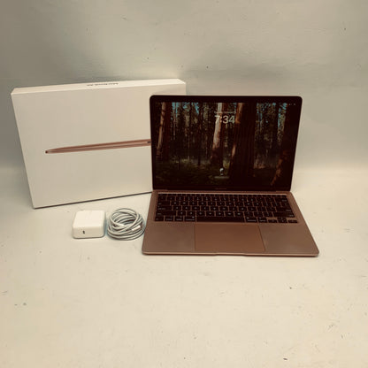 2020 Apple MacBook Air 13.3" i3 1.1GHz 8GB RAM 256GB SSD Gold MWTL2LL/A