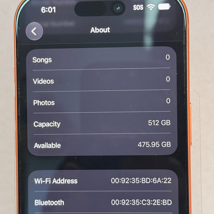 Apple iPhone 17 Pro 512GB Cosmic Orange MG7P4LL/A