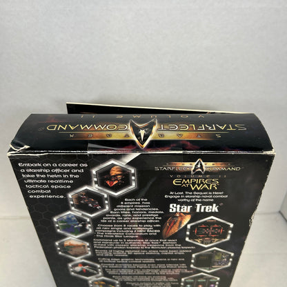 New Star Trek Starfleet Command Volume II Empires At War [Big Box] (PC, 2000)