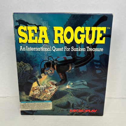 Vintage Sea Rogue PC Game Microplay 1992