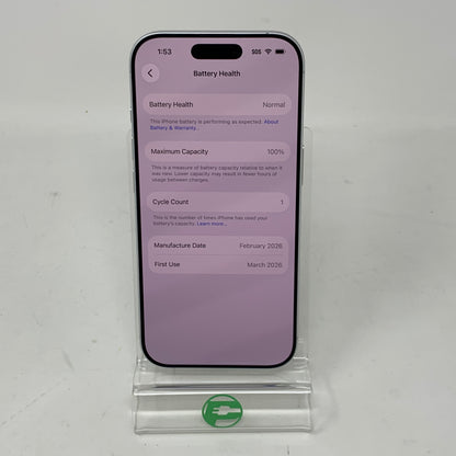 Factory Unlocked Apple iPhone 17 256GB White MG474LL/A