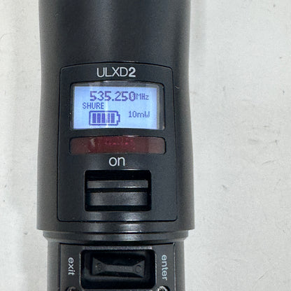 Shure ULXD2/B58A-H50 Handheld Wireless Microphone Transmitter 534-598 MHz