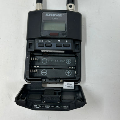 Shure ULXD1 548 - 572MHz Wireless Bodypack Transmitter ULXD1-H50