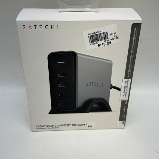 New Satechi 165W USB-C 4-Port GAN Desktop Charger Hub ST-UC165GM-US