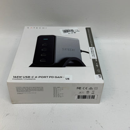 New Satechi 165W USB-C 4-Port GAN Desktop Charger Hub ST-UC165GM-US