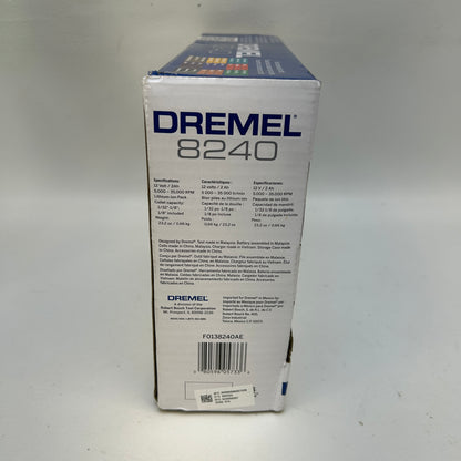 New Dremel 8240-5 12V Cordless Variable Speed Rotary Tool