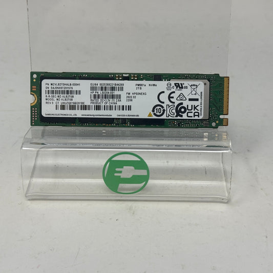 Samsung 2280mm PM981a  2TB M.2 NVMe Gen 3.0 x 4 SSD MZVLB2T0HALB-000H1