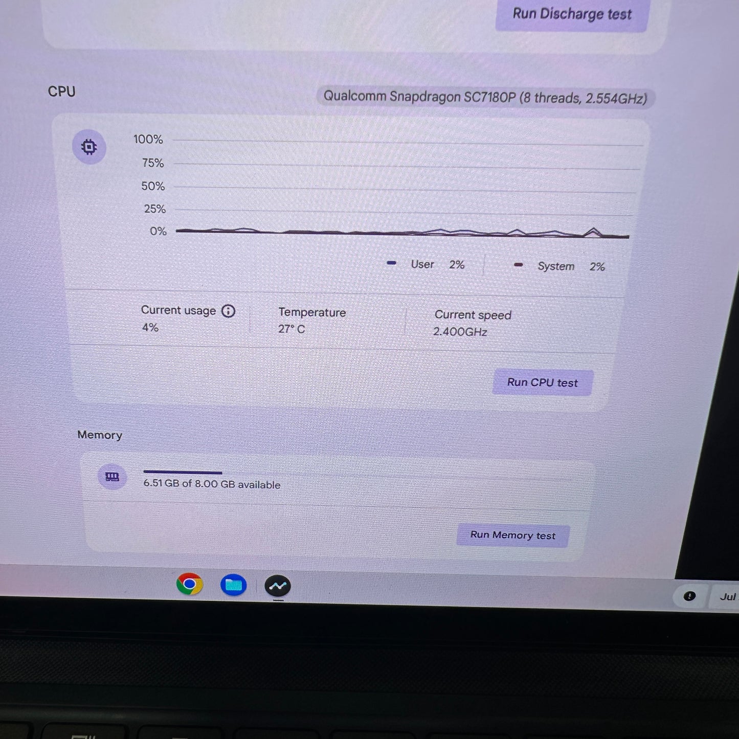 Lenovo IP Duet 5 ChromeBook 13.3" Snapdragon 7c 2.4GHz 4GB RAM 128GB eMMc