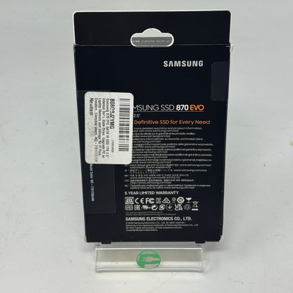 New Samsung 2.5" 870 EVO 1TB SATA III SSD B08QBJ2YMG