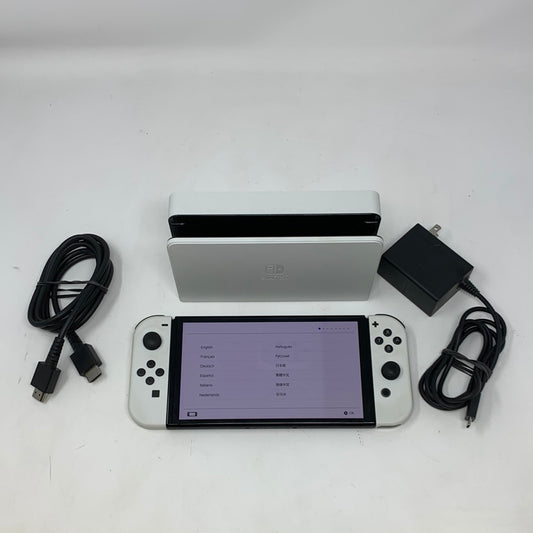 Nintendo Switch OLED Video Game Console HEG-001 White