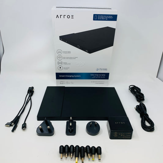 New Arroe Smart System Laptop Charger AR-LAE-001-001-BLK-ENG