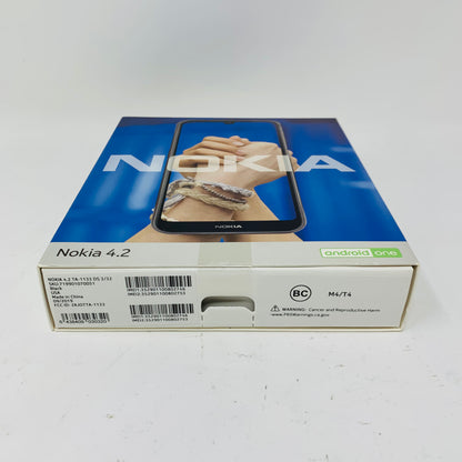 New GSM Unlocked Nokia 4.2 32GB Android 9 Black TA-1133