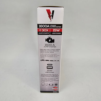 New Vector SS16LV 1600A Lithium Jump Starter