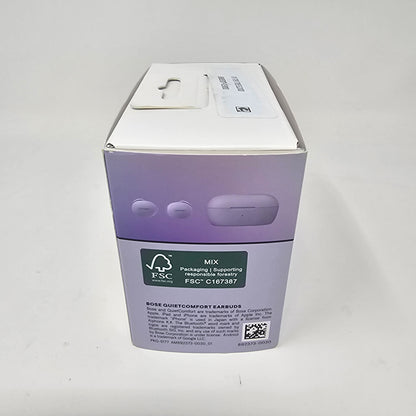 New Bose QuietComfort Noise Cancelling Bluetooth Earbuds Chilled Lilac