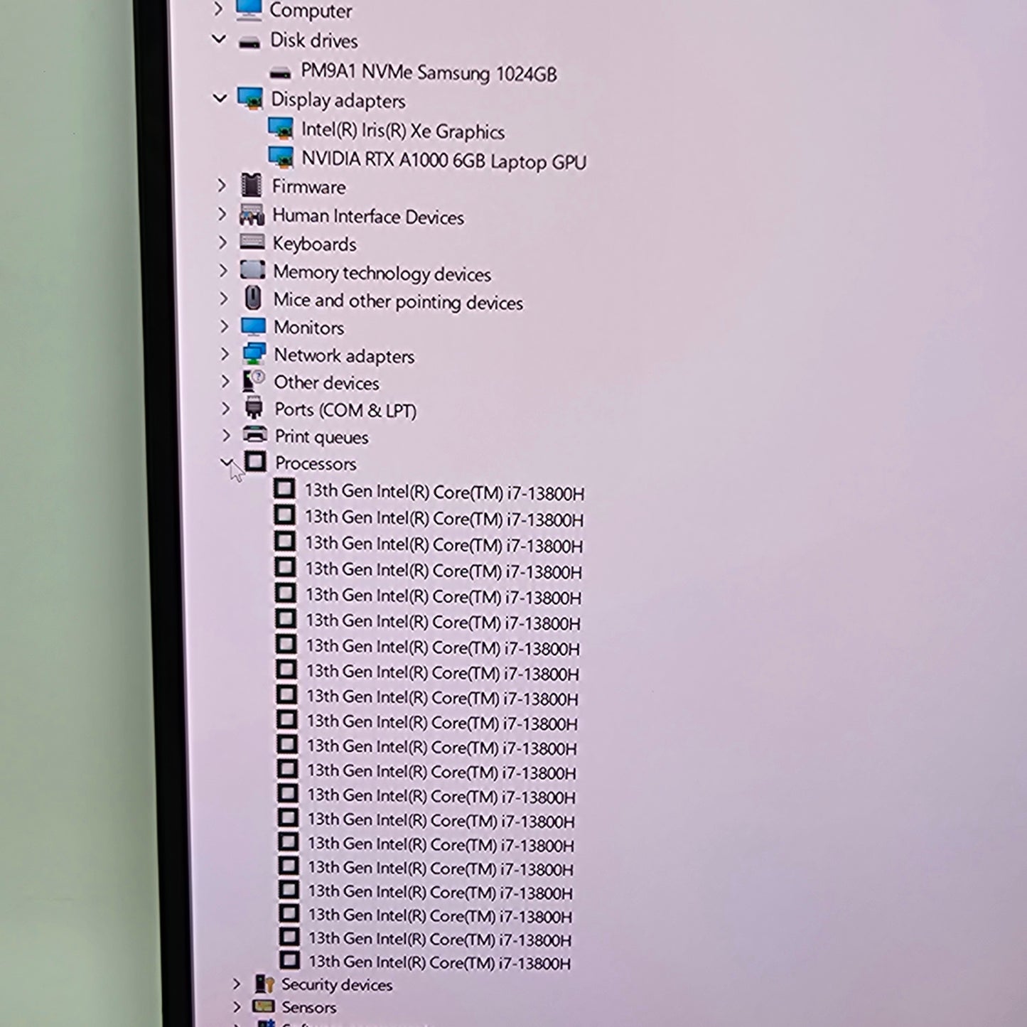 Dell Precision 5680 16" i7-13800H 2.5GHz 64GB RAM 1TB SSD RTX A1000