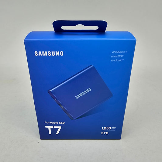 New Samsung Portable T7 2TB USB 3.2 SSD MU-PC2T0H