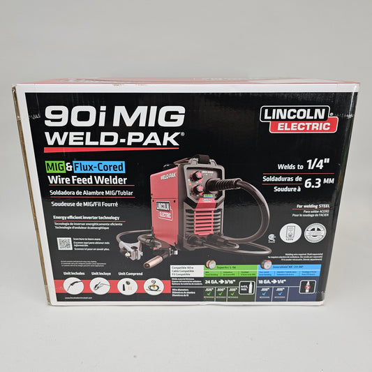New Lincoln Electric 90I MIG 90i MIG Weld-Pak